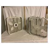 Three Lasko Box Fans