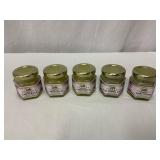 Small Glass Jars with Balm Contents