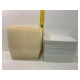 Stack of Plastic Food Storage Containers