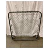 Metal Chain-Link Gate Panel, 29×42 in