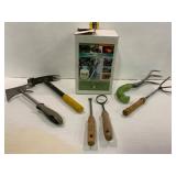 Garden Tools and Lawn Feeder