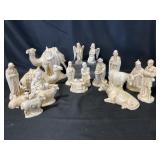 Resin Nativity Scene Set with Figures