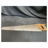 Vintage Hand Saw with Union Pacific Mark