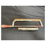 VTG Bell System Hacksaw and Folding Ruler