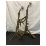 Iron and Brass Hames Harness Set