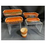 Mexico Terracotta Bakeware Set, 5 Pieces
