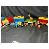 Vintage Fisher-Price Circus Train Set
