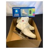 Sherbrooke Ladies Figure Skates, Size 8