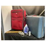 Travel Luggage Set with Iron