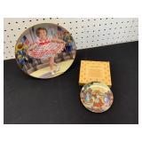 Decorative Shirley Temple and Avon Plates