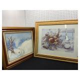 Two Framed Wall Artworks