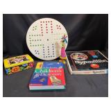 Board Game, Tin, Dictionary, and Figurine Set