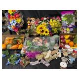 Floral and Craft Supplies Lot