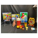 Vintage Toy Lot with Puzzles