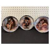 3 Collector Plates by Kirkpatrick