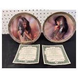 Limited Edition Collector Plates by Native Beauty