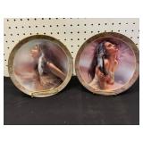 Two Limited Edition Collector Plates