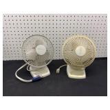 Desk Fans by Lasko and Stirling