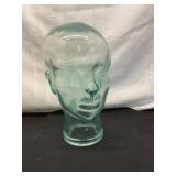 Recycled Glass Head Form Sculpture