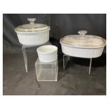 CorningWare Dishes with Lids