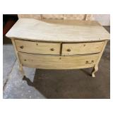 VTG Wooden Dresser with Wood Casters