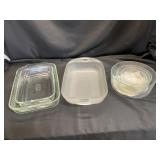Glass Bakeware and Mixing Bowl Set