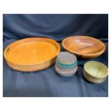 Wood and Ceramic Tableware Collection