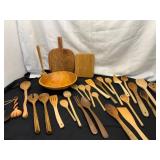 Wooden Kitchen Utensils