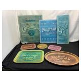 Vintage Style Tin Kitchen Mats