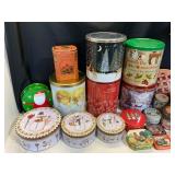Decorative Tin Containers