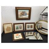 Artwork, Mirrors, and Frames