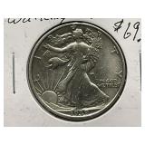 1939-S Walking Liberty Half Dollar