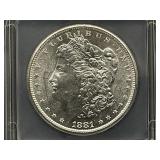 1881-S Morgan Silver Dollar