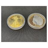 Two Commemorative U.S. Coins