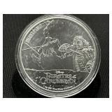 1 Oz. Silver Round, Pirates of the Caribbean