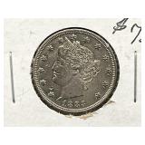 1883 Liberty Head Nickel *NO CENTS*