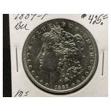 1889-P Morgan Silver Dollar