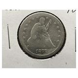 1875-S Seated Quarter
