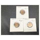 1919-D, 1919-P, 1919-S Wheat Pennies