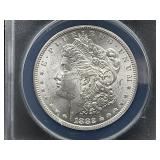 1882-P Morgan Silver Dollar