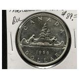 1966 Canadian Silver Dollar