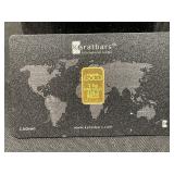 2.5 Gram .9999 Fine Gold Bar