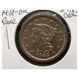 1845 Large Cent Coin