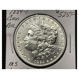 1884-P Morgan Silver Dollar