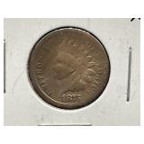 1875 Indian Head Penny
