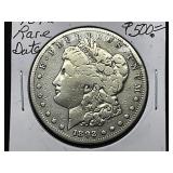 1892-S Morgan Silver Dollar *Rare Date*