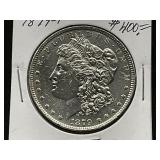 1879-P Morgan Silver Dollar