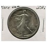 1916-D Walking Liberty Half Dollar *Rare Date*