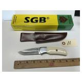 SGB SNOW RIVER FIXED BLADE KNIFE!