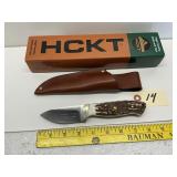 HCKT FOOTHILLS STAG FIXED BLADE KNIFE